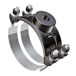 8 in. CC Iron Double Strap Saddle 8.63 - 9.80 in.