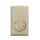 120/208/240V 22A Vertical and Wall Mount Double Pole Non-Programmable Thermostat in Almond