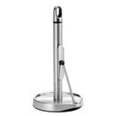 Freestanding Tension Arm Paper Towel Holder in Brushed Stainless Steel