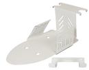 13 in. Wall Mount Standard Steel Iron Organizer Pack in White