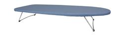 12-1/2 in. Dorm Metal Ironing Board with Cotton Cover in Blue