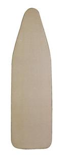 13 in. Compact Ironing Board Replacement Cotton Cover and Pad in Toast