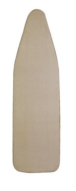 13 in. Compact Ironing Board Replacement Cotton Cover and Pad in Toast