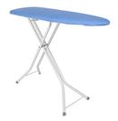 Pressto Valet Blue 13 in. Compact Metal Ironing Board with Cotton Cover 