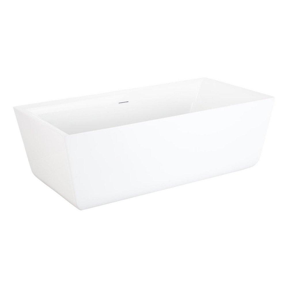 Signature Hardware 67 x 34 in. Freestanding Rectangle Soaker Bathtub