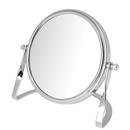 5-1/2 x 5-3/4 in. Freestanding Table Top 5X Magnifying Mirror in Polished Chrome