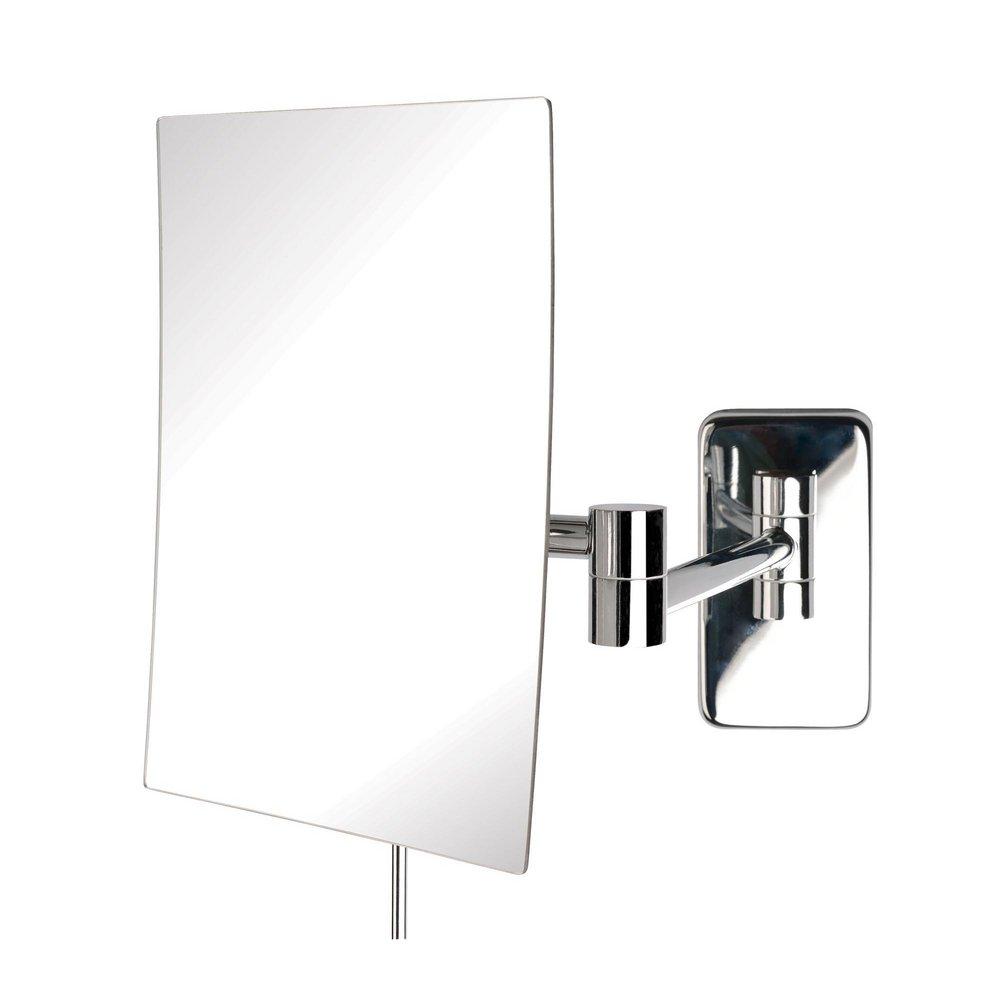 Jerdon Style Polished Chrome 6-1/2 x 8-3/4 in. Wall Mount 5X Magnifying Mirror 