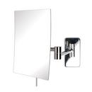 6-1/2 x 8-3/4 in. Wall Mount 5X Magnifying Mirror in Polished Chrome