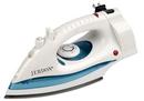 Jerdon Style White Mid-Size Dual Auto-Off Iron with Retractable Cord 
