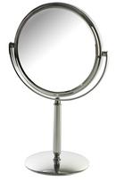 5-1/2 x 9-3/4 in. Freestanding Table Top 5X Magnifying Mirror in Polished Chrome
