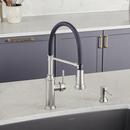 BLANCO PVD Steel Single Handle Pull Down Kitchen Faucet 
