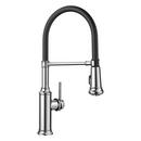 BLANCO Chrome Single Handle Pull Down Kitchen Faucet 