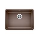BLANCO Caf&eacute; 25 x 18 in. No Hole Granite Composite Single Bowl Undermount Kitchen Sink 
