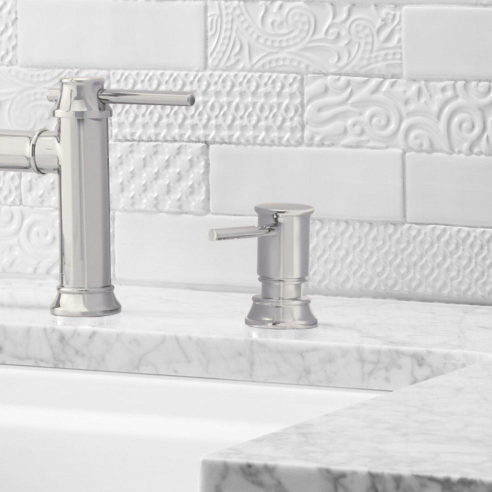 BLANCO Chrome 3-3/8 in. 13.5 oz. Kitchen Soap Dispenser 