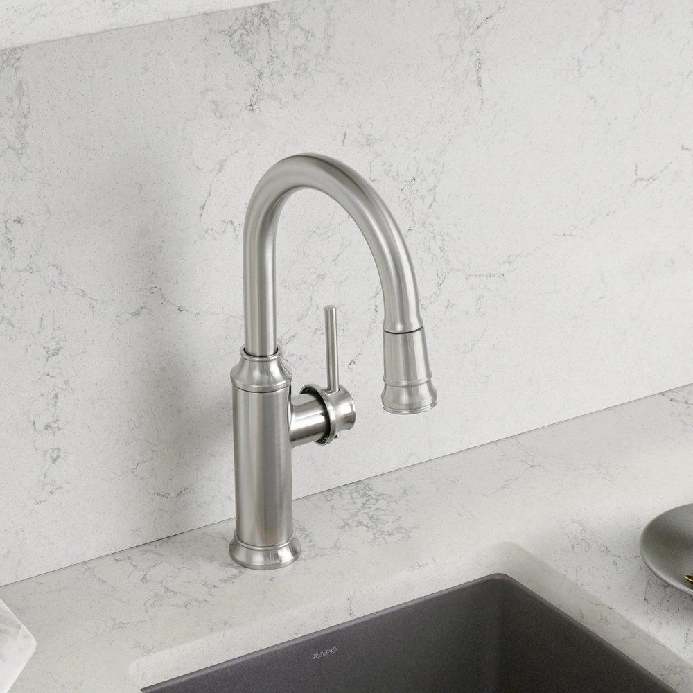 BLANCO PVD Steel Single Handle Lever Bar Faucet 