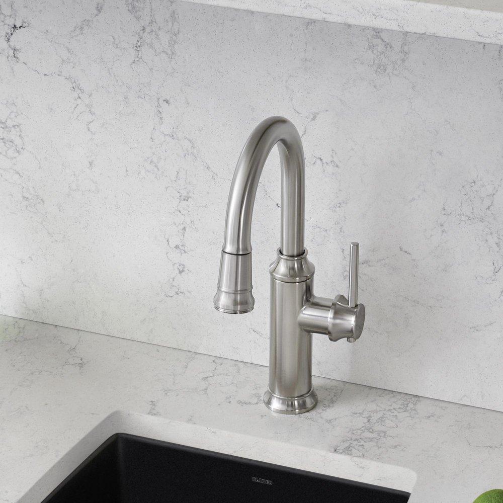 BLANCO PVD Steel Single Handle Lever Bar Faucet 