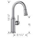 BLANCO PVD Steel Single Handle Lever Bar Faucet 