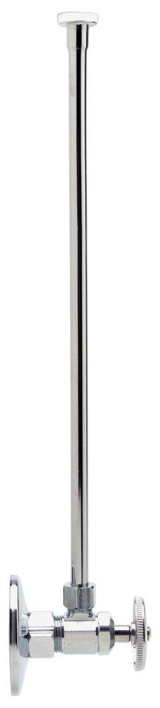 Zurn Chrome Plated Toilet 1/2 x 3/8 x 13-1/2 in. Supply Kit 