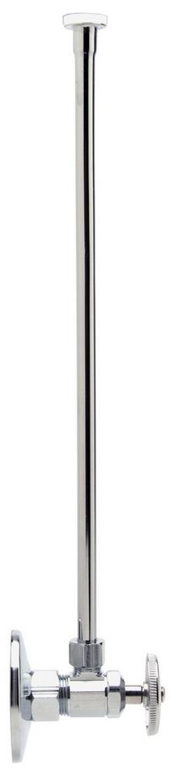 Toilet 1/2 x 3/8 x 13-1/2 in. Supply Kit in Chrome Plated