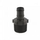 1-1/2 x 1 in. MNPT x Hose Barb 300 psi Reducing Schedule 80 Heavy Duty Polypropylene Hose Fitting Adapter