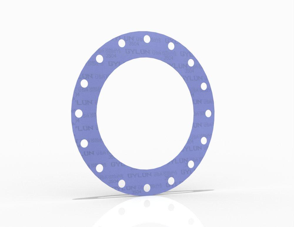 Garlock Blue 18 in. 150# 800 psig 500F PTFE Gasket 