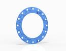 Garlock Blue 0.125 in. 150# Aramid Fiber and Nitrile Binder Flat Face Gasket in Blue 