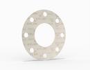 GYLON&reg;  Style 3545 Full Face Gasket, Microcellular PTFE with Rigid PTFE Core PTFE, 4 in. ASME B16.5 Class 300, 0.125 in. Thick, 8 Bolt Holes 