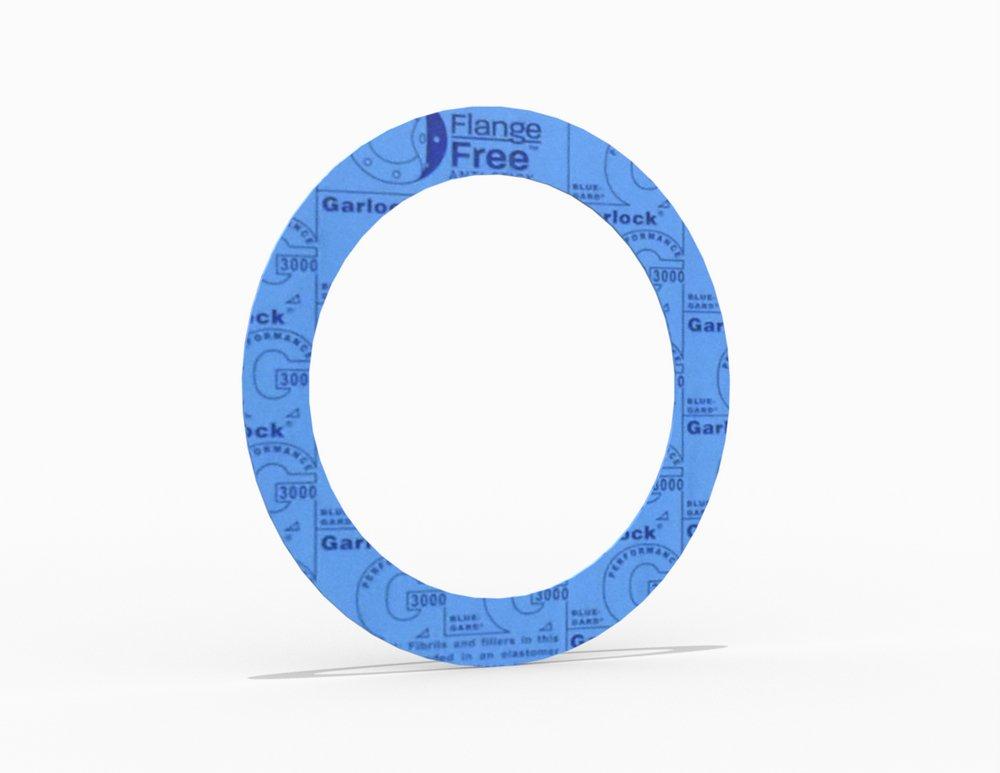 BLUE-GARD&reg; Style 3000 Ring Gasket, Aramid Fiber with Nitrile Binder(NBR) Nitrile(NBR), 3 1/2 in. ASME B16.5 Class 300, 0.125 in. Thick 