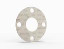 GYLON&reg;  Style 3545 Full Face Gasket, Microcellular PTFE with Rigid PTFE Core PTFE, 3/4 in. ASME B16.5 Class 150, 0.125 in. Thick, 4 Bolt Holes 