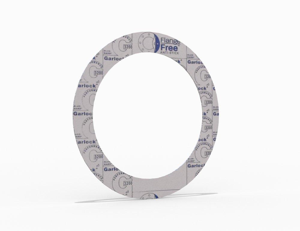 BLUE-GARD&reg; Style 3200 Ring Gasket, Aramid Fiber with SBR Binder SBR, 10 in. ASME B16.5 Class 150, 0.125 in. Thick 