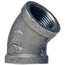 1/2 in. 3000# Galv A105 Threaded 45 Elbow Forged Steel Electroplated Galvanized