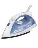 5-3/5 in. 3-Way Auto-Off Spray Steam Nonstick Iron in Blue with White