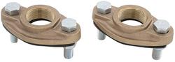 1-1/2 in. Cast Bronze Meter Flange Kit Pair
