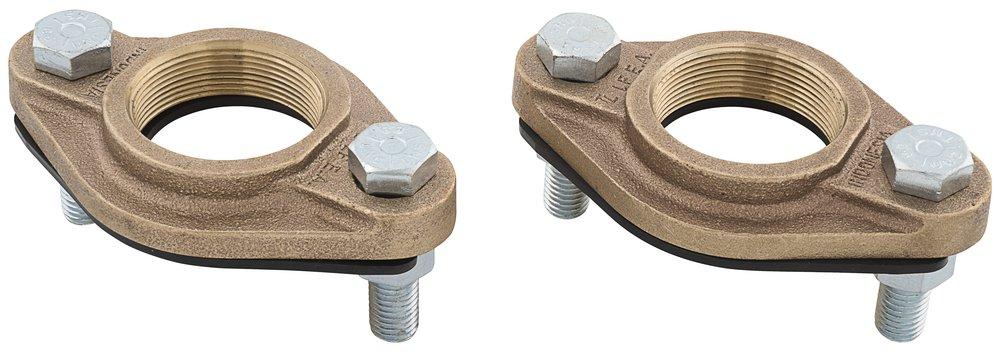 PROSELECT® Cast Bronze Meter Flange Kit Pair 