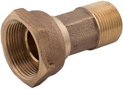 1 x 1-1/4 in. MIPS x FIPS Bronze Reducing Coupling