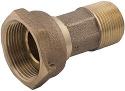 1 x 1-1/4 in. MIPS x FIPS Bronze Reducing Coupling
