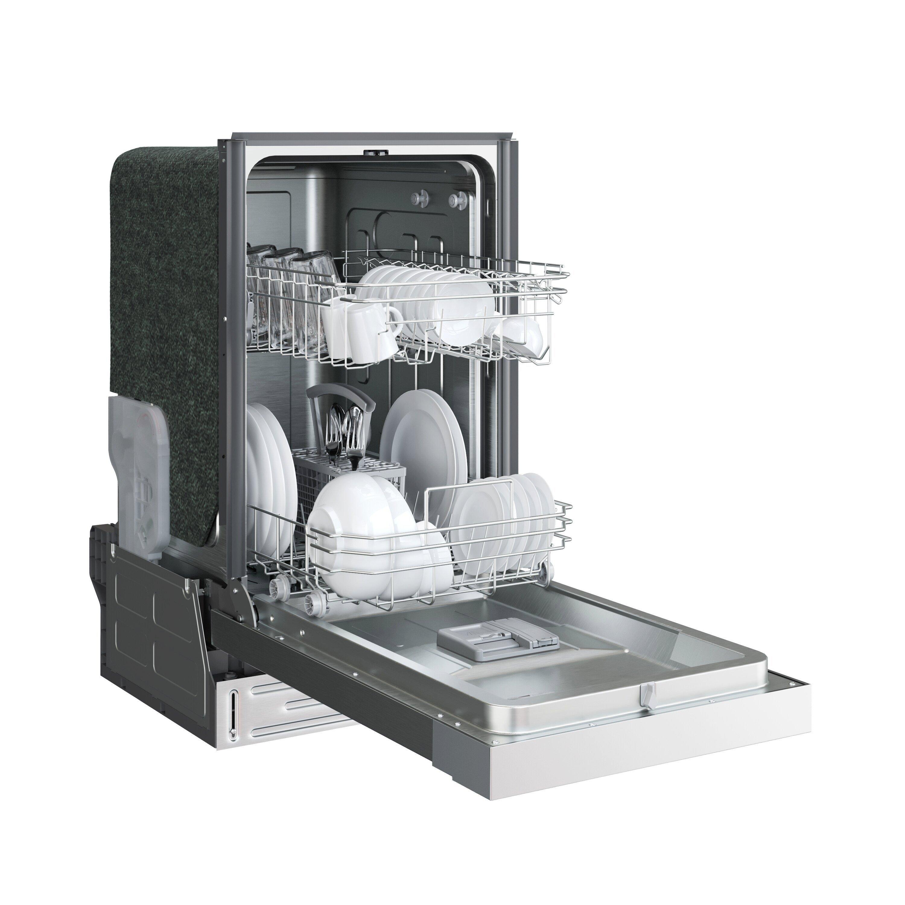 Edgestar Stainless Steel 17-5/8 in. 8 Place Settings Dishwasher 