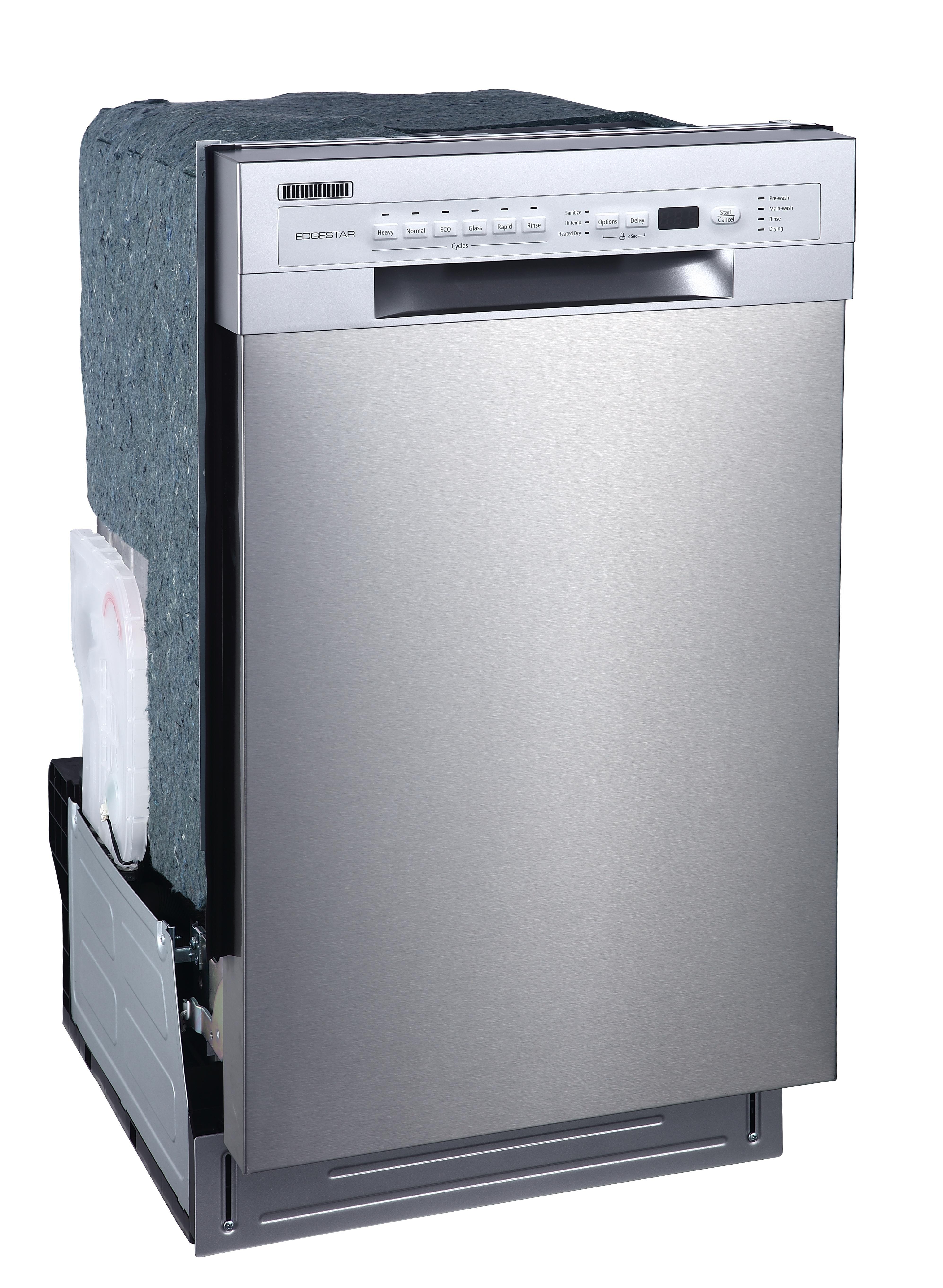Edgestar Stainless Steel 17-5/8 in. 8 Place Settings Dishwasher 
