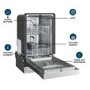 Edgestar Stainless Steel 17-5/8 in. 8 Place Settings Dishwasher 