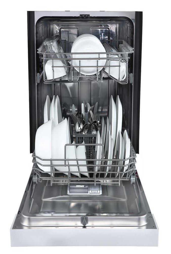 Edgestar White 17-5/8 in. 8 Place Settings Dishwasher 