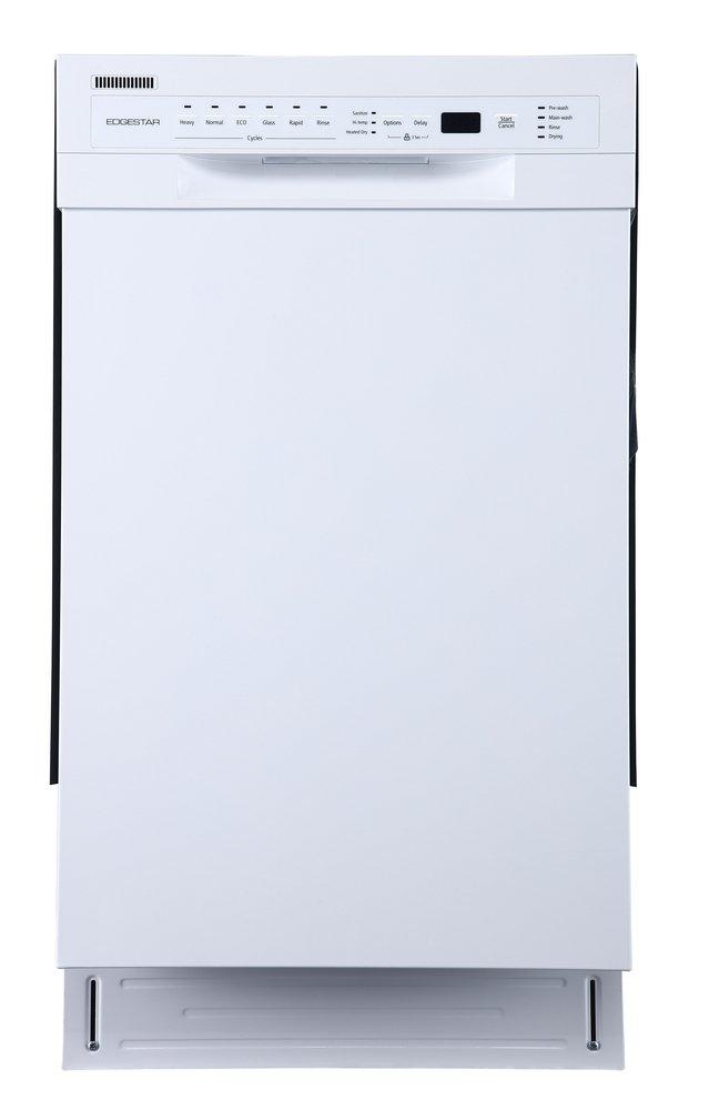 Edgestar White 17-5/8 in. 8 Place Settings Dishwasher 