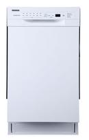 17-5/8 in. 8 Place Settings Dishwasher in White