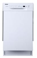 Edgestar White 17-5/8 in. 8 Place Settings Dishwasher 