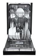 Edgestar Black 17-5/8 in. 8 Place Settings Dishwasher 