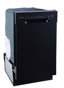 Edgestar Black 17-5/8 in. 8 Place Settings Dishwasher 