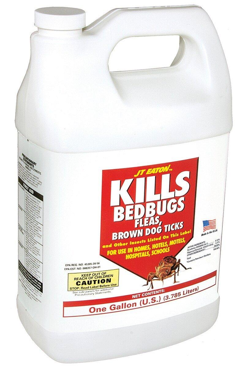 J T Eaton Yellow Kills Bed Bugs, Fleas Brown Dog, Ticks Insect Spray 
