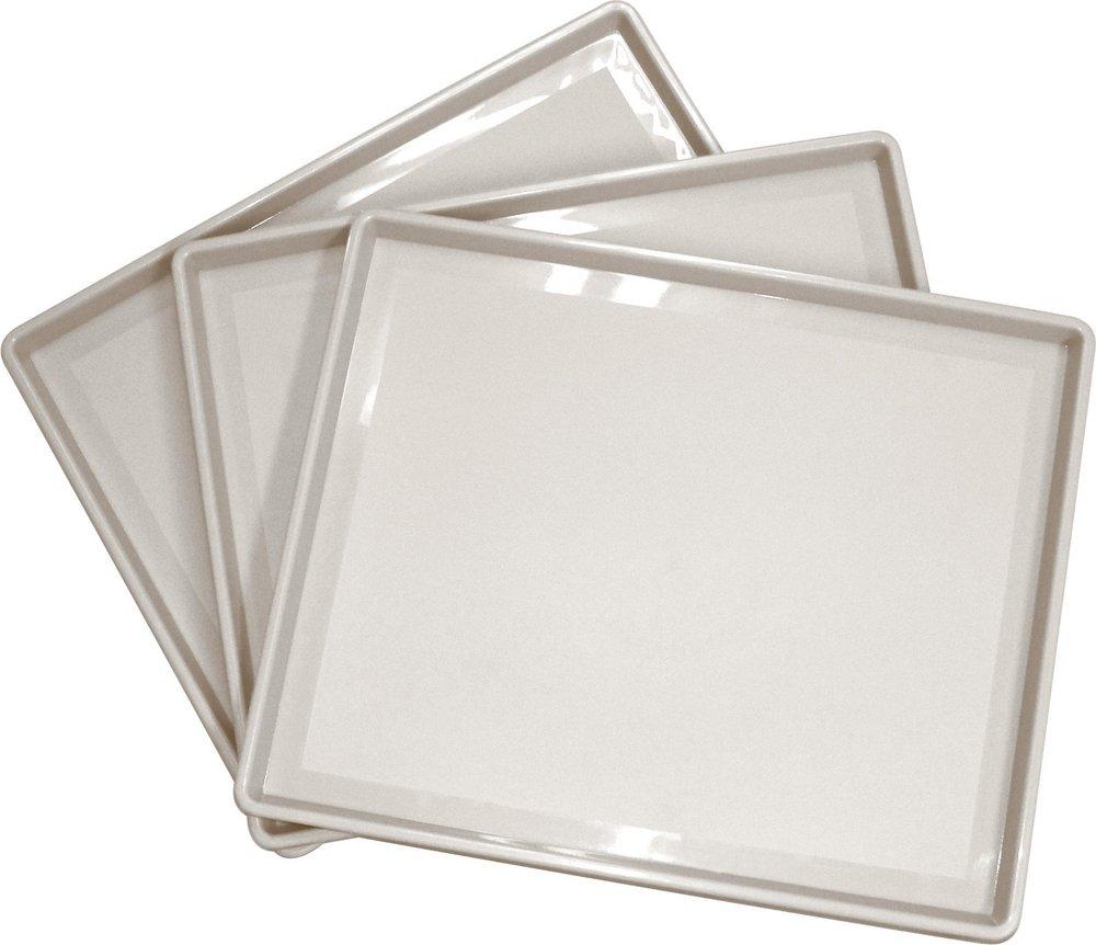 RDI USA Vanilla 10 x 12 in. Square Tray (Case of 24) 