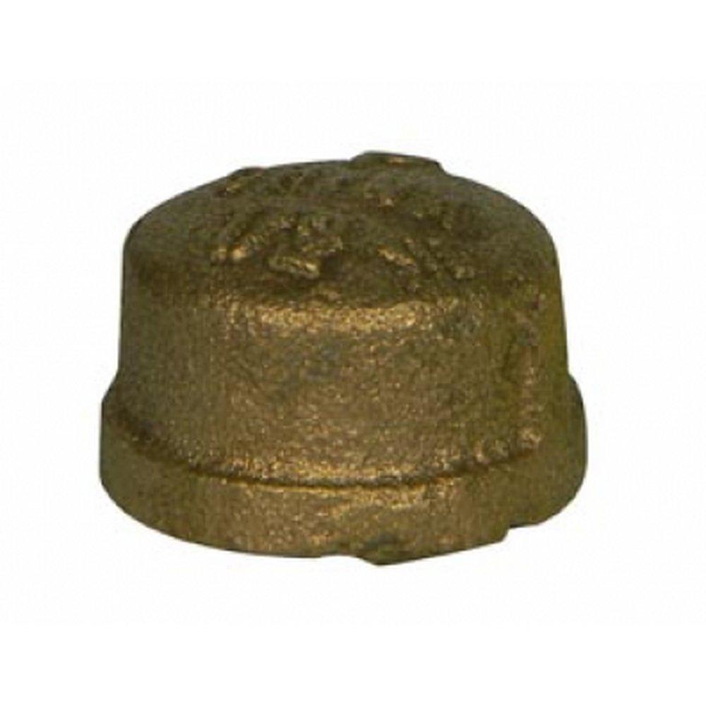 A.Y. McDonald Female Threaded Brass Cap 