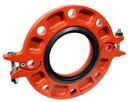 Gruvlok Grooved x Flanged 300 psi Rust Inhibiting Painted Ductile Iron Coupling Adapter 
