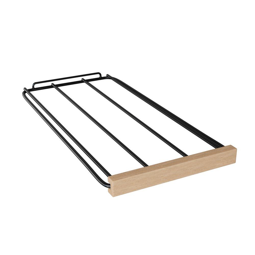 Edgestar Stainless Steel/Black 11-5/8 in. 18 Bottles Wine Cooler 